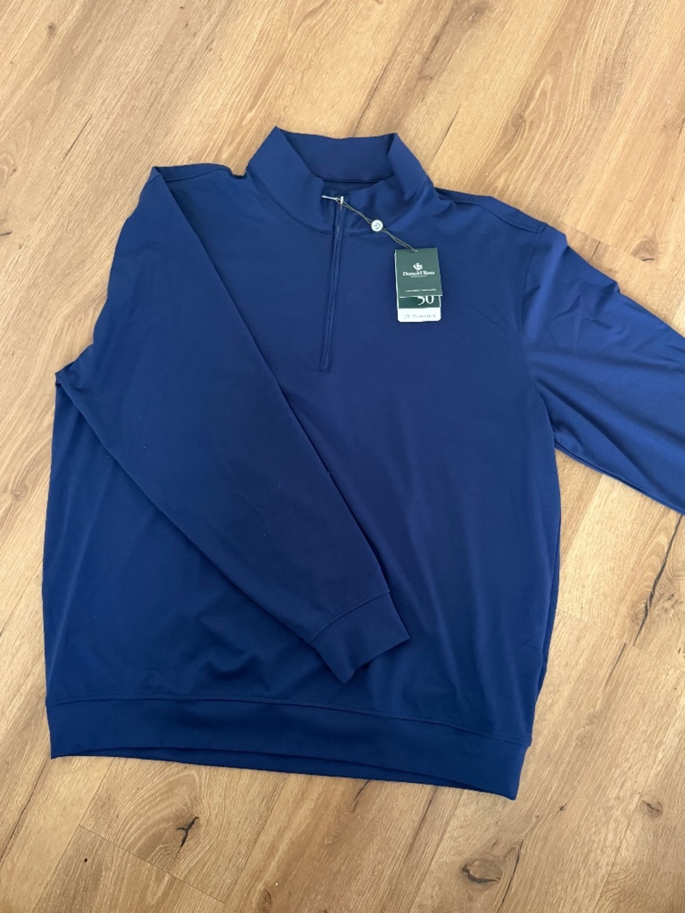 DONALD ROSS THE YEAR ROUNDER PULLOVER SIZE LARGE - Picture 2 of 2